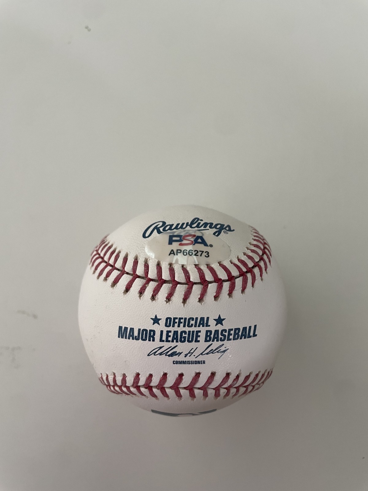Carlton Fisk HOF Autograph Auto Ball PSA Certified view 2