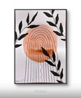 Original Organic Boho Bronze Paintings by Alannah Dyer- Art 5x7 in. Trendy House — photo 2