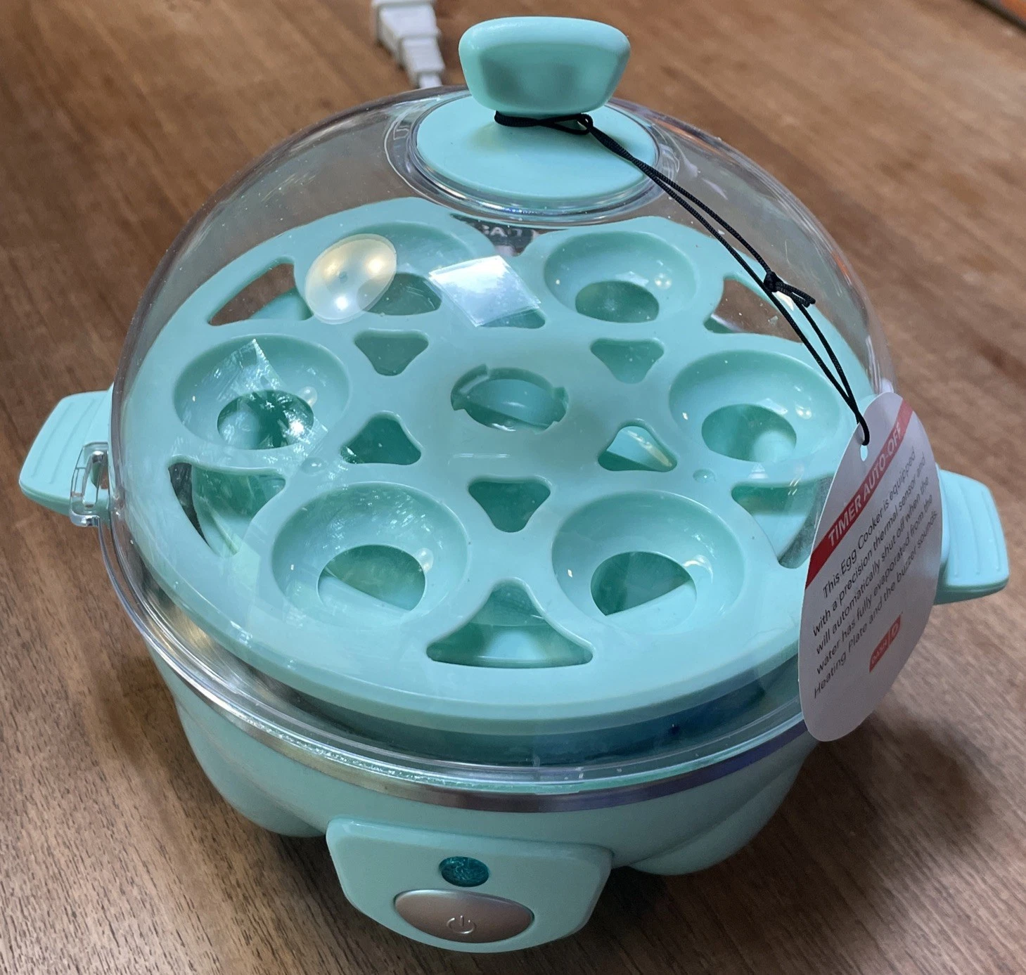 NEW Dash Rapid Egg Cooker: 6 Egg Capacity Electric Egg Cooker Hard Boiled Eggs