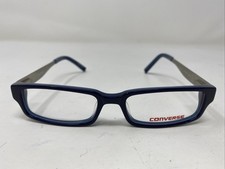 Converse Eyewear TELL ME NAVY 47-15-130 Blue Full Rim Eyeglasses Frame 341D