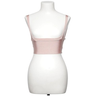 Meshki, Crop Top, Größe: XS, Pink, Elasthan/Polyester, Einfarbig #WWa