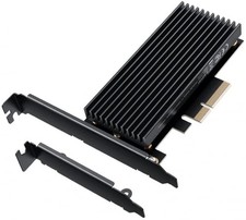 GrauGear PCI Card M.2 PCIe 4.0 für NVMe SSD ...