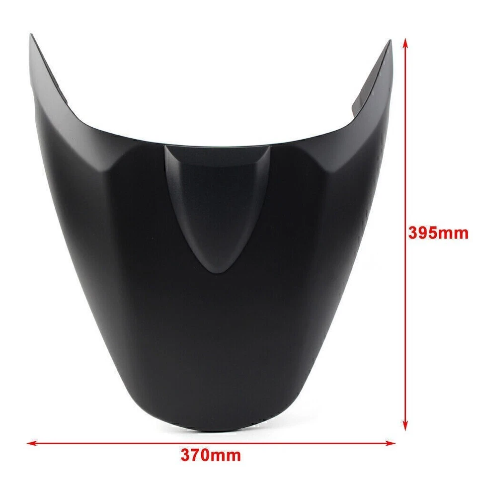 Carbon Fiber Look Rear Pillion Seat Cover for Ducati Monster 696 495 796 2008-14 Foto 4 de 4
