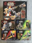 Lot of 5 Star Wars Power Of The Force Power Speeder Bikes NIB MINT