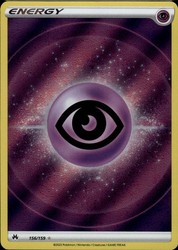 Psychic Energy (Texture Full Art) 156/159 Crown Zenith Ultra Rare Holo