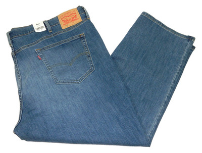 Men's Levi's Jeans NEW 541 Athletic Taper Stretch Tag 50x30 measured size 48x28