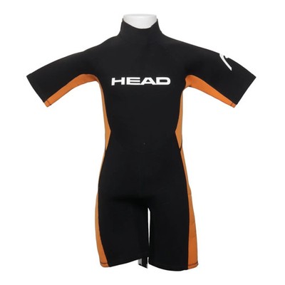 Head, Neoprenanzug, Größe: 134, Schwarz/Orange, Einfarbig, Jungen #krv