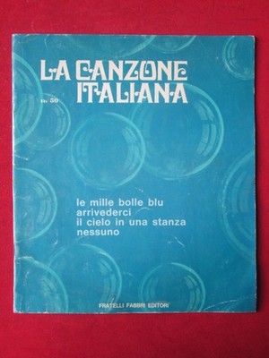 LA CANZONE ITALIANA 50 PEPPINO DI CAPRI CELENTANO ORNELLA VANONI MINA  [Q39]