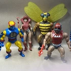 Vintage He Man Masters Of The Universe Mattel 1980s Action Figures Lot Of 4 Rare