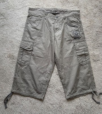 Lerros Gr. 33 Bermuda Cargo Herren, Khaki