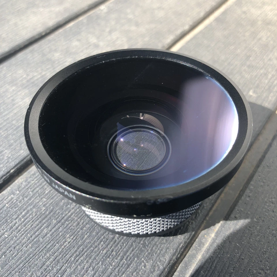 Lente semi-ojo de pez Raynox HD-3031PRO 0,3x ultra gran angular 37 mm para cámara de video Foto 2 de 4