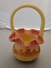 Fenton Burmese 1990 85 th Anniversary 6.5" Basket