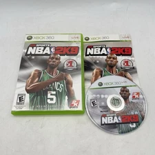 NBA 2K9 (Xbox 360, 2008) CIB Complete w/ Manual - Tested