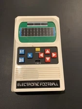 Vintage Mattel Basic Fun Classic Electronic Football Handheld Game Tested Works