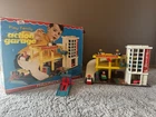 Vintage Fisher Price Little People Garage Complete With Original Box