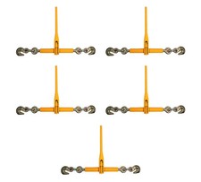 5 Pack 516 - 38 Ratchet Chain Binder - Yellow