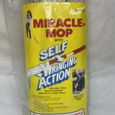 Miracle Mop Refill Replacement  Mop Head Original 1993 Vintage Model #115 New