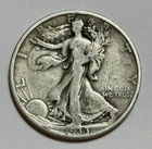 1933 S Walking Liberty Silver Half Dollar 50¢ (90% Silver)