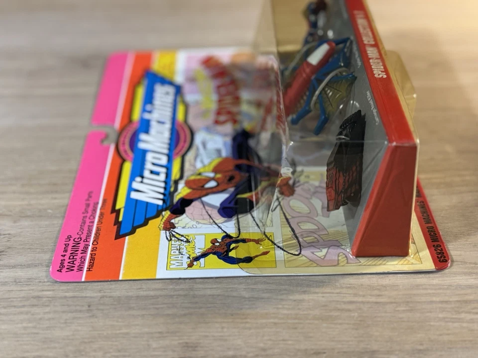 NUEVO 1993 Micro Machines Marvel The Amazing Spider-Man Collection #1 por Galoob Foto 4 de 4