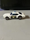 Hot Wheels 1969 Redline White Oldsmobile 442 State Police Cruisers Loose Vintage
