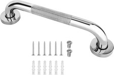 12" Shower Grab Bars Stainless Steel Safety Handles for Bathroom
