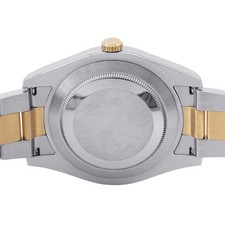 ROLEX Datejust II 41mm Steel 18K Yellow Gold Champagne Dial 116333G 3