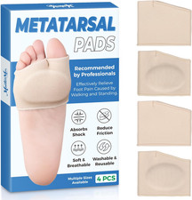 Metatarsal Pads for Men and Women - Ball of Foot Pain Relief Cushions for Sesamo