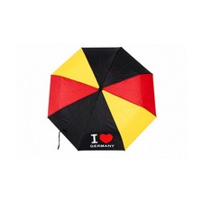 Manual telescopic pocket umbrella "I love Germany" umbrella 98 cm