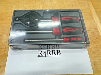 #ad Snap on Tools NEW RED 3pc Soft Grip Magnetic Pickup Tool AND Mirror Set PTM30 $159.94