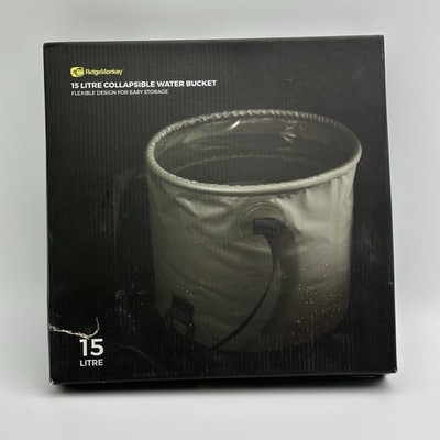 Ridgemonkey Collapsible Bucket Fishing Water Basin 15L
