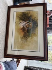 David Shepherd Signed Limited Edition Framed Print RARE 73/850