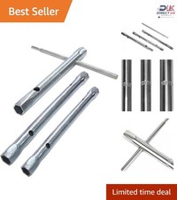 Alloy Steel Monoblock Tap Spanner Set – Complete 3 Piece Tool for Versatile Use