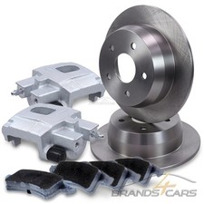 ATEC 2x BREMSSCHEIBE Ø305+BREMSBELÄGE+BREMSSATTEL HINTEN FÜR JEEP GRAND CHEROKEE