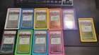 YU NAGABA SEQUENTIAL PSA 10 EEVEE + NON SEQUENTIAL PSA 10 PIKA (DESCRIPTION)