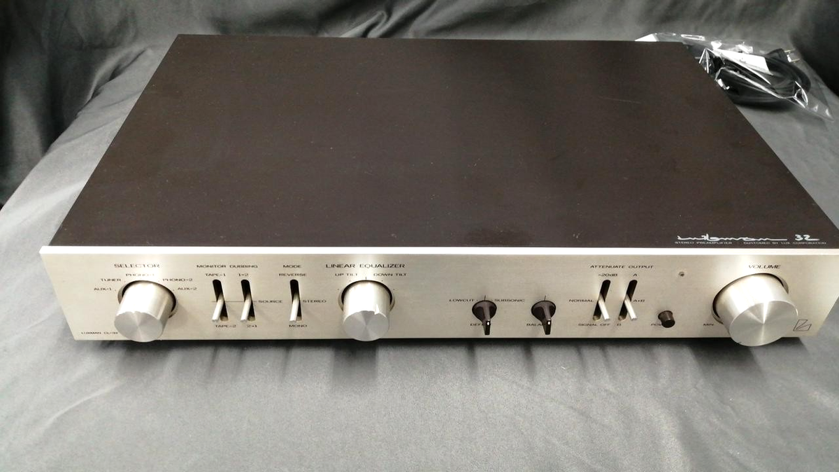 [ジャンク] LUXKIT CL32 真空管プリアンプ Luxman CL-32 Vintage Tube Preamplifier Control Amplifier Japan
