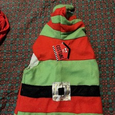 Christmas Elf Dog Costume. Sz. Small. New w/ Tag.
