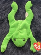 1993 TY Beanie Baby Legs the Frog RARE 