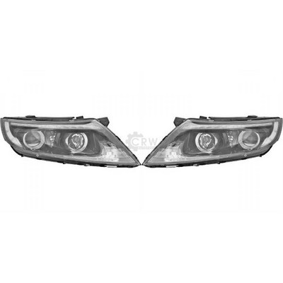 L E D Scheinwerfer Hauptscheinwerfer Set für KIA Optima Bj. 16->> H7/ H1/ H1