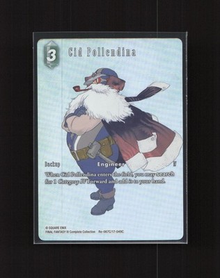 Cid Pollendina (Full Art) Re-067C/17-049C FFTCG Legacy Collection Foil NM