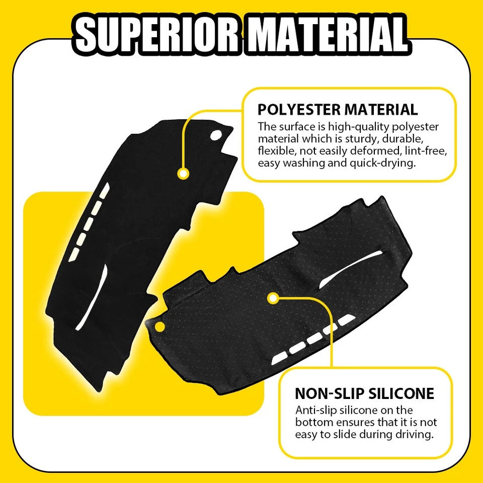 Cubierta protectora antirreflejo para tablero Honda Civic Acura CSX 2006-2011 Foto 3 de 4