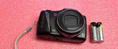 ORIGINAL Canon PowerShot SX130 IS 12.1MP Digital Camera - Black -  Working -