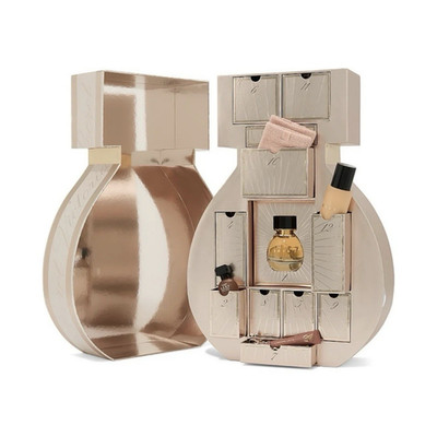 Victoria's Secret Bare Gift Set Multipack Shell Case, Rose Scent, Striped Socks