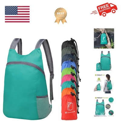 20L Ultra Hiking-Daypack Lightweight Foldable Travel Packable Backpack for Ca...