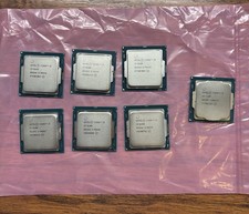  BULK Lot of 7 6 Intel Core i3-6100 3.7GHz And 1 i3-7100 Processor LGA 1151 CPU