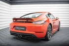 Diffuser flaps for Porsche 718 Cayman 982c, black, Maxton Design with ABE...