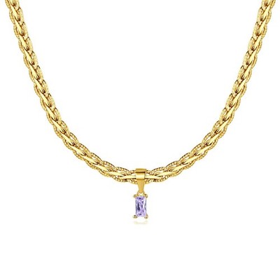 18K Gold Filled Vintage Choker Halskette Damen Choker Halskette Wasserdicht Gold Gi