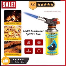Butane Gas Blow Torch Burner Auto Ignition BBQ Flame Thrower kitchen tool