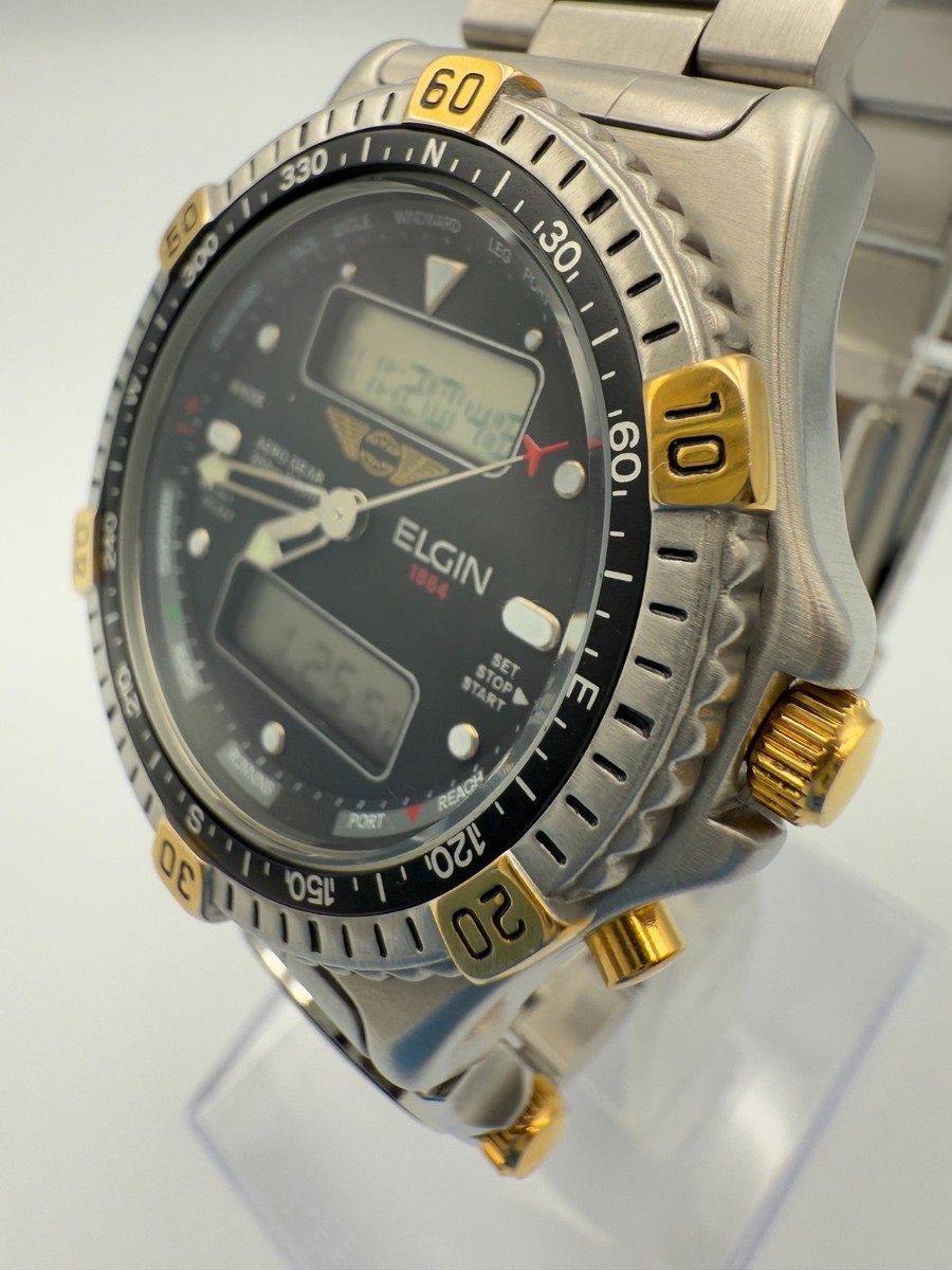 ELGIN デジアナAERO GEAR FK-930E未使用品、現状品