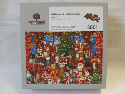 Wentworth Weihnachtsmänner & Nussknacker Lewis T Johnson 500 Teile Puzzle Weihnachten