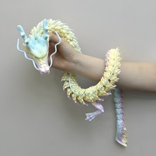 88CM 3D Printed Gem Dragon Crystal Fidget Toy Rotatable Perfect Birthdays Gifts